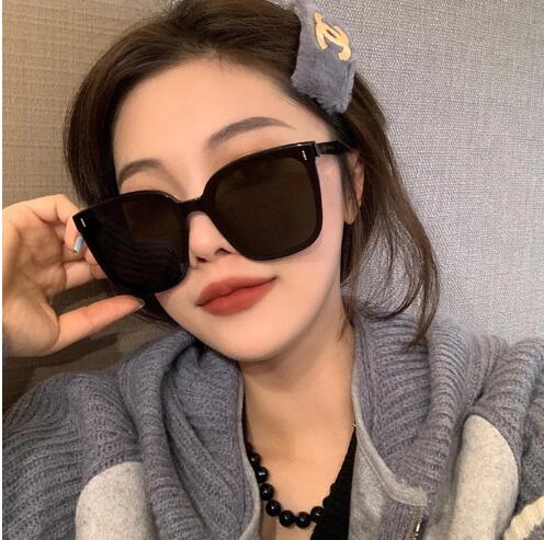 新款gm墨镜男士时尚明星同款太阳眼镜女韩版网红街拍方形偏光眼镜
